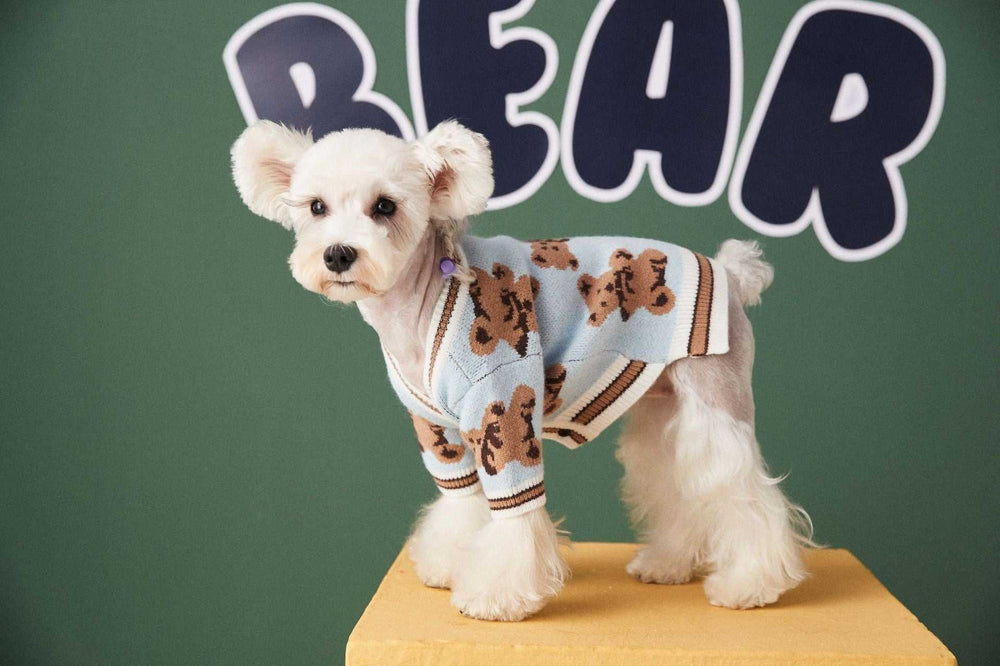  Dog Cat Sweater Preppy Style