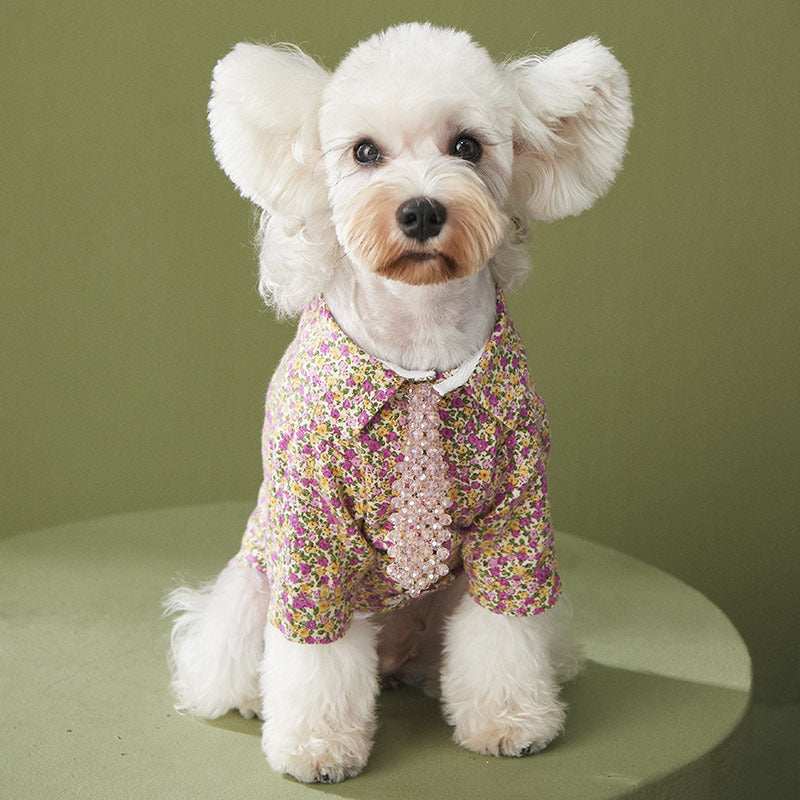  Plush Flower Shirt Teddy