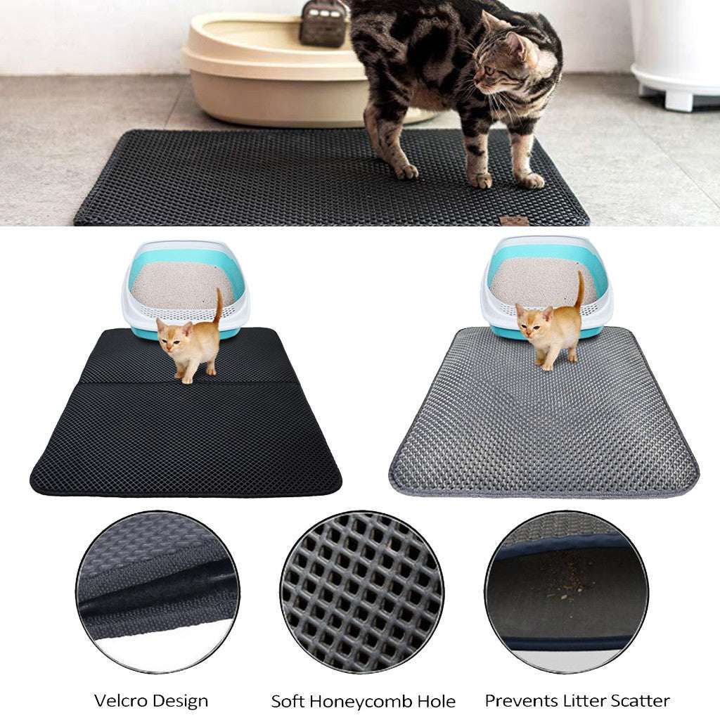  Waterproof Pet Cat Litter Mat